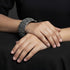 Statement Silver kada (Fits 2.4 & 2.5)